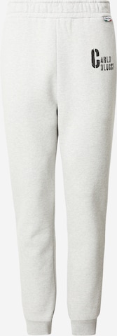 Effilé Pantalon 'Fabiano' Carlo Colucci en gris : devant