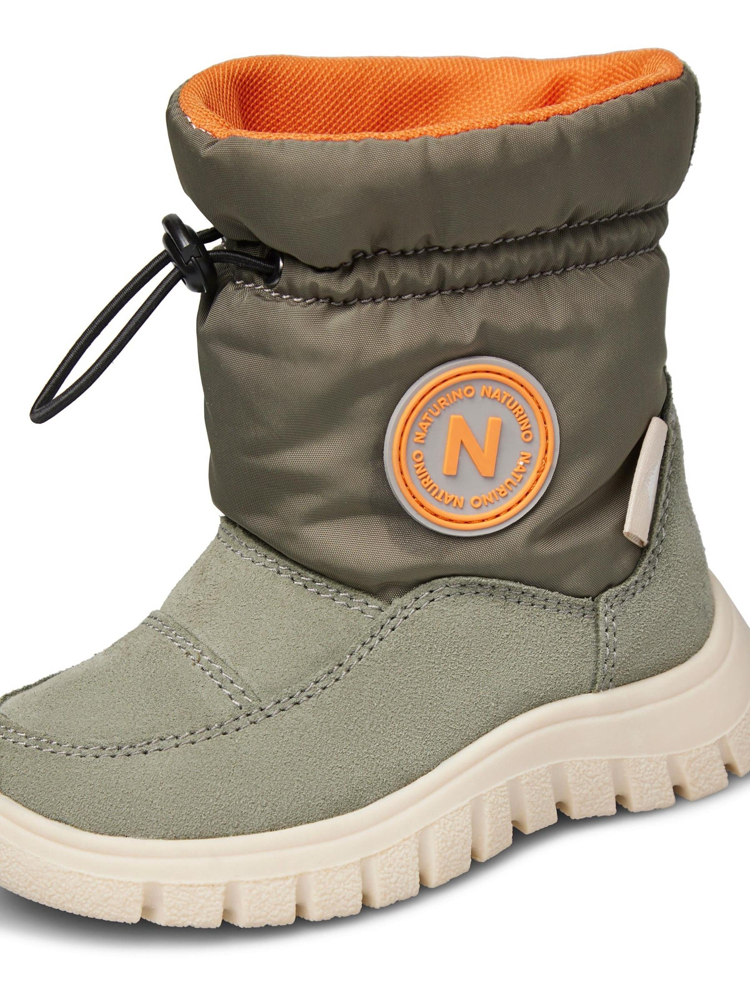 NATURINO Stiefel 'VARNA 2 WP.'‌‌‌‌‌‌‌‌‌ in Grün: Vorderseite