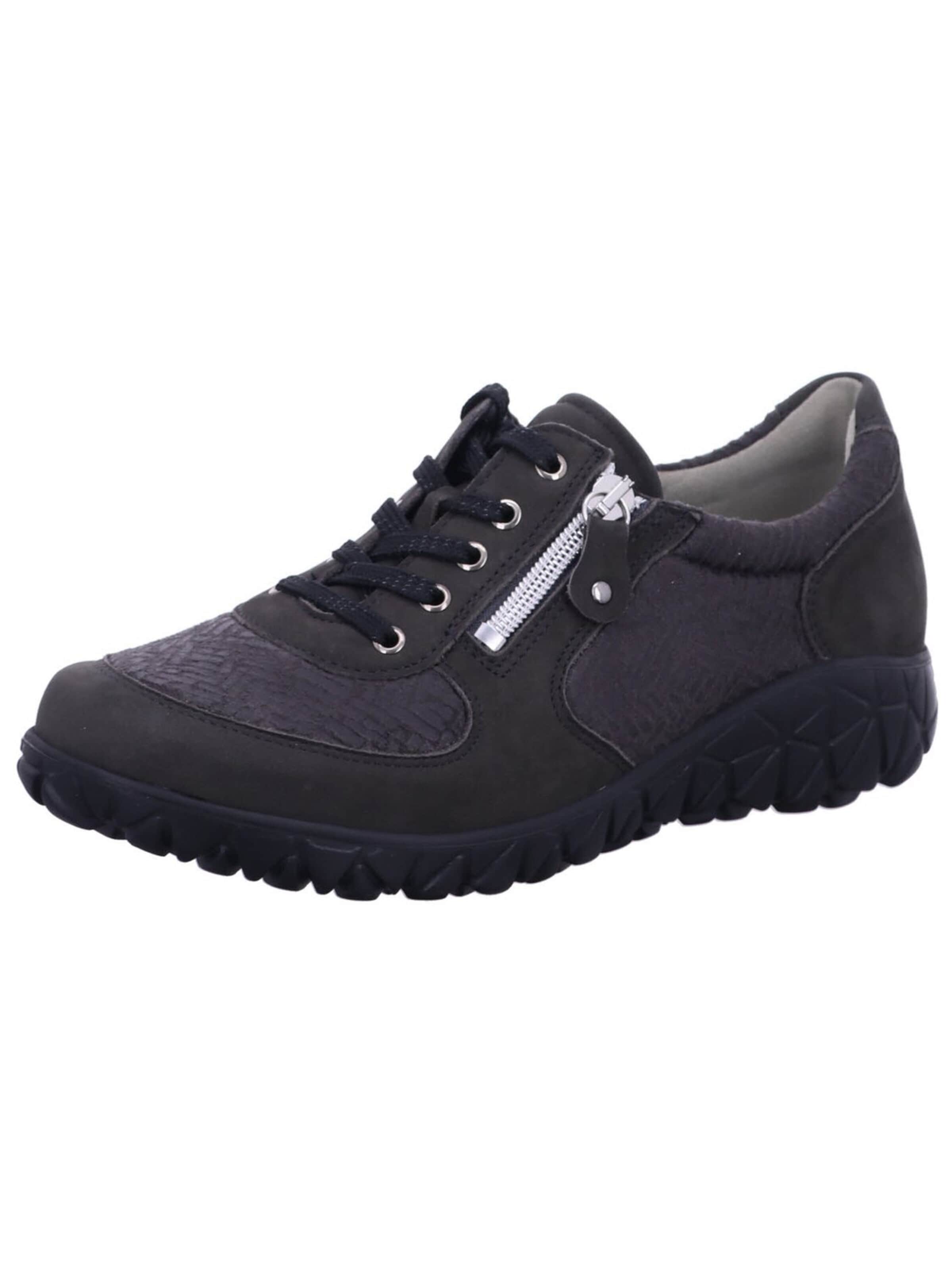 WALDLÄUFER Sneaker low 'Sneaker Low Damen H89001-227 052 Echtleder in grau'‌‌ in 37,5 in navy, Produktansicht