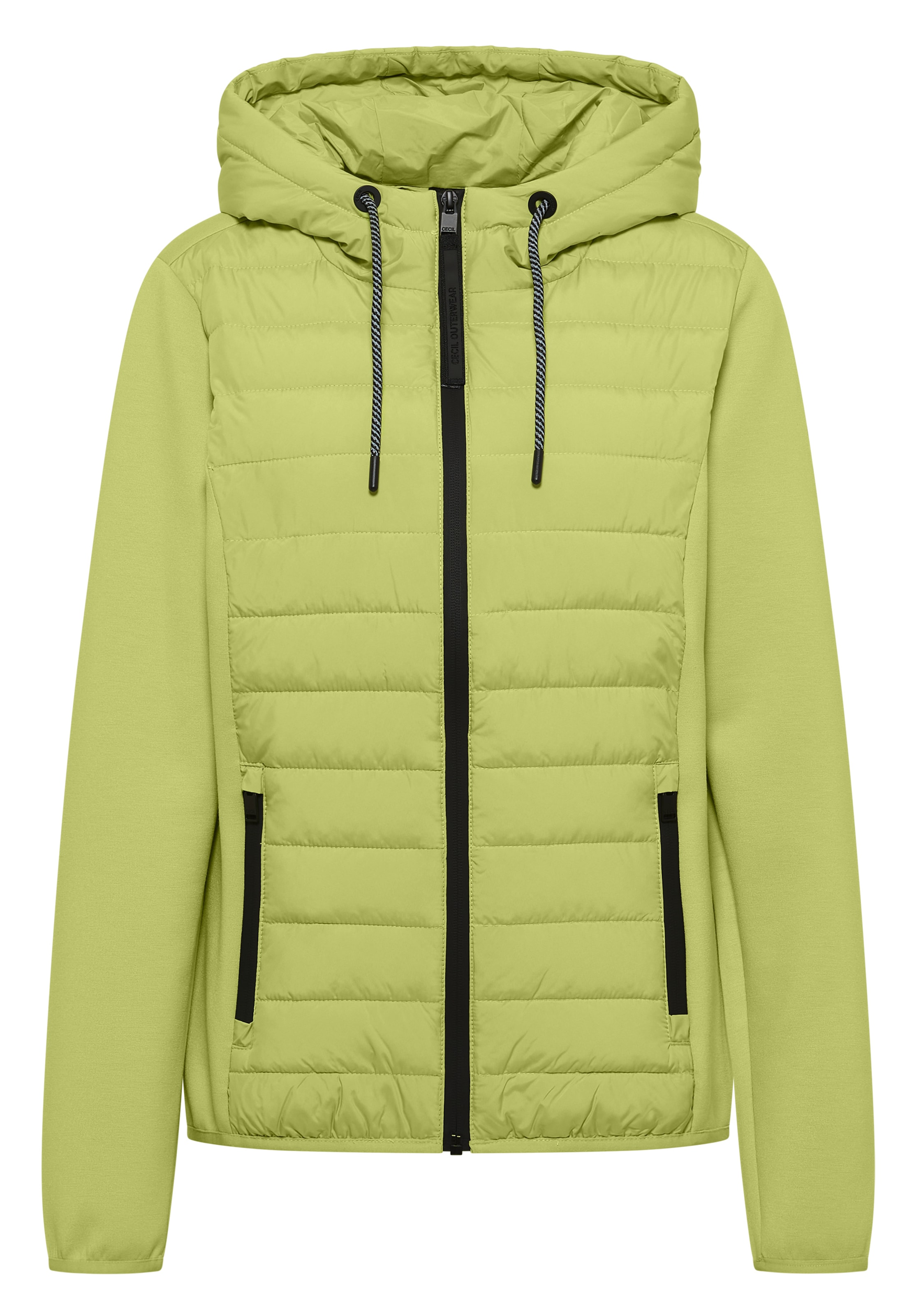 CECIL Between-Season Jacket in Green: front