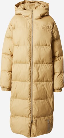 Manteau d’hiver Samsøe Samsøe en beige : devant