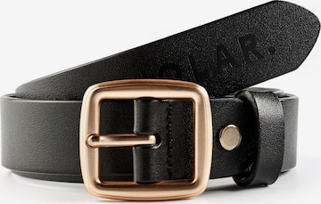 jolar Belt 'PREMIUM' in Black: front
