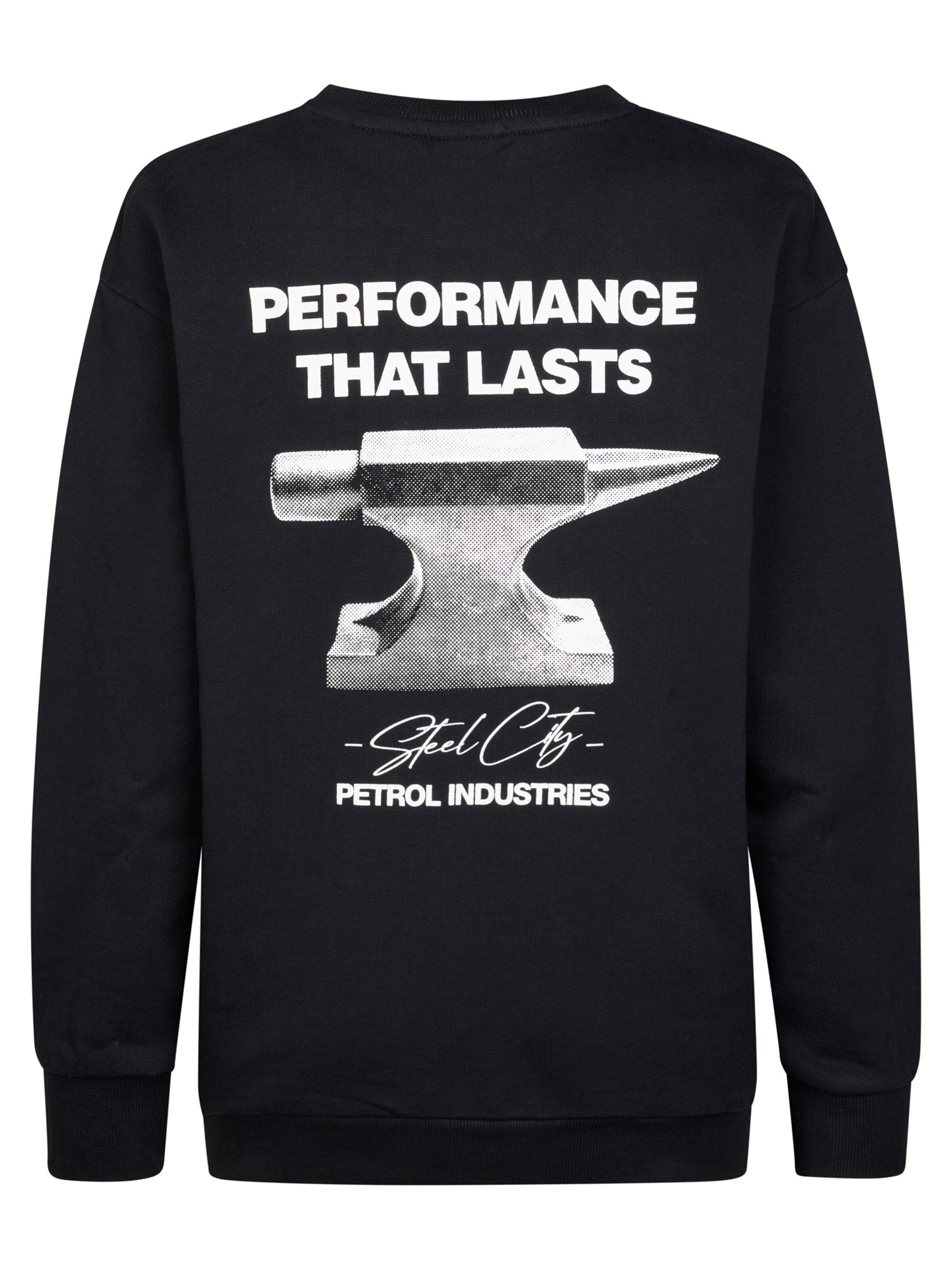 Petrol Industries Sweatshirt in Zwart