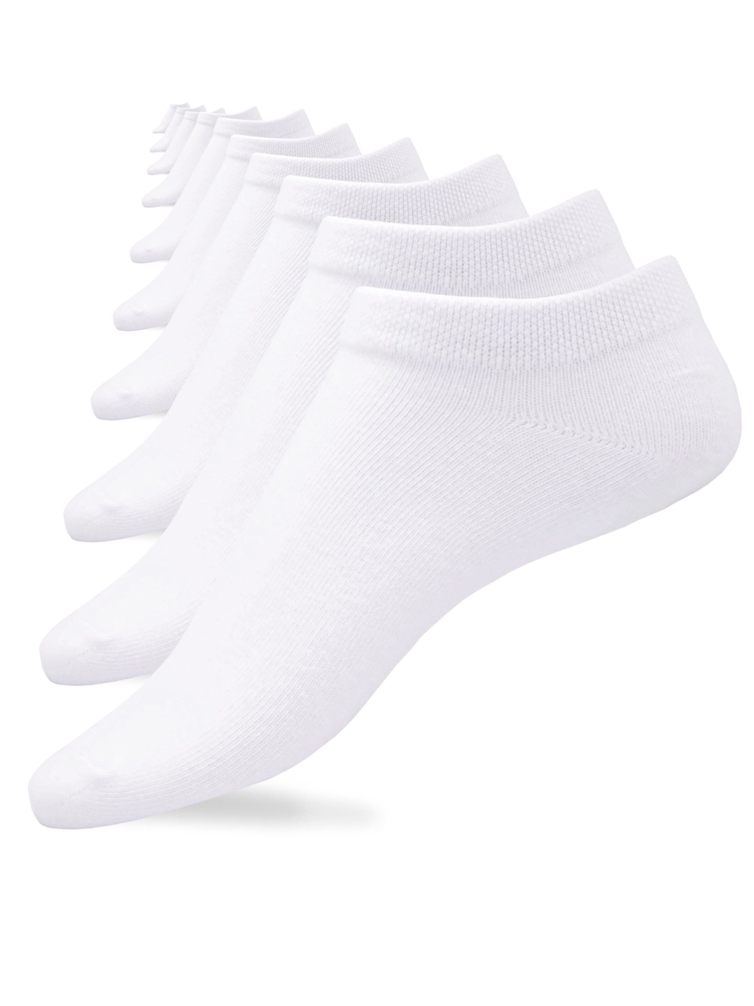 sogzz Ankle Socks in White: front