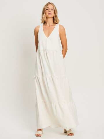 Calli Dress 'BRUNCH' in White