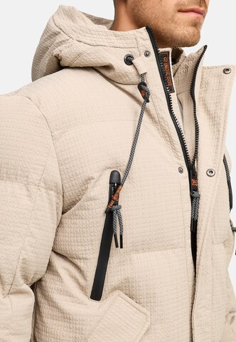 Manteau d’hiver 'INLondoy' INDICODE JEANS en beige