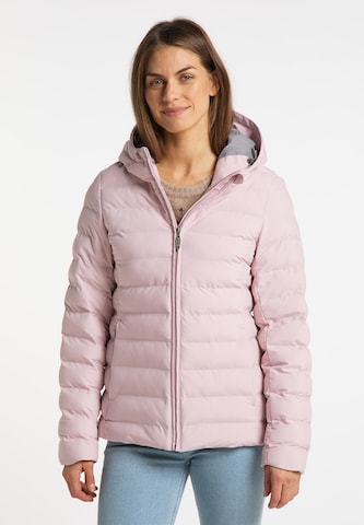 Veste mi-saison usha BLUE LABEL en rose : devant