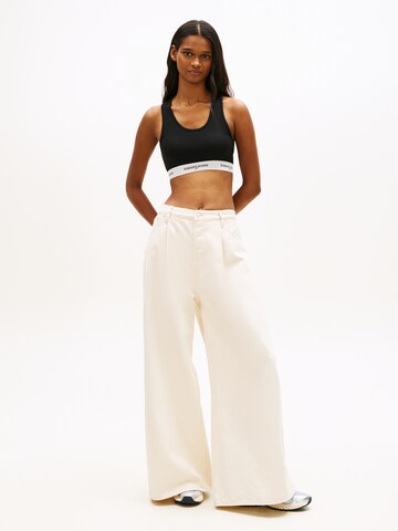 Tommy Jeans - Bustier Sujetador en negro