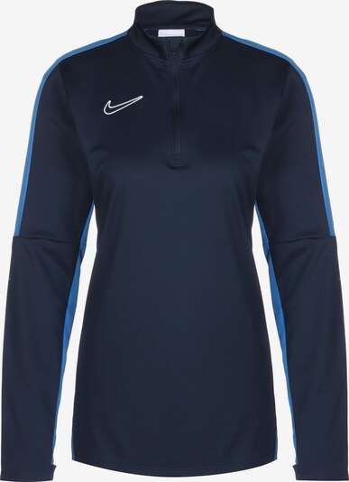 NIKE Sportief sweatshirt 'Academy 23' in de kleur Blauw / Donkerblauw / Wit, Productweergave