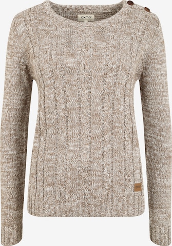 Oxmo Sweater 'Phia' in Beige: front