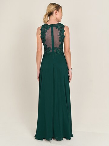 APART Evening Dress in Green: front