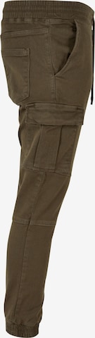 Tapered Jeans cargo 'Litra Antifit' di DEF in verde