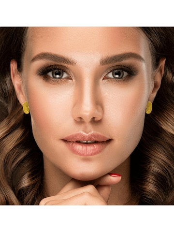 ARS-ARGENTI Earrings 'MELTING DRIP' in Gold: front