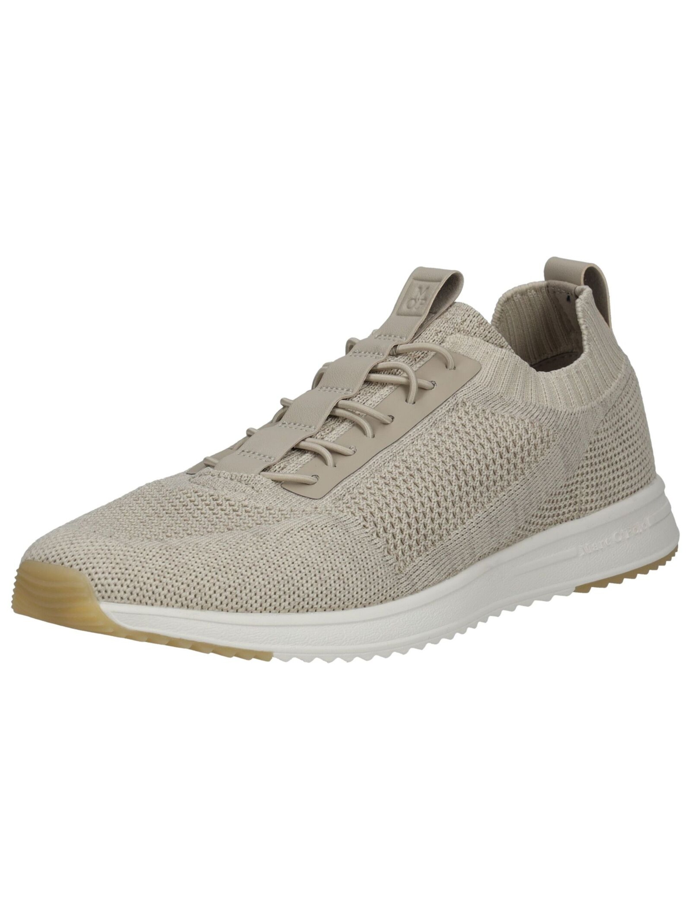 Sneaker bassa di Marc O'Polo in beige: frontale