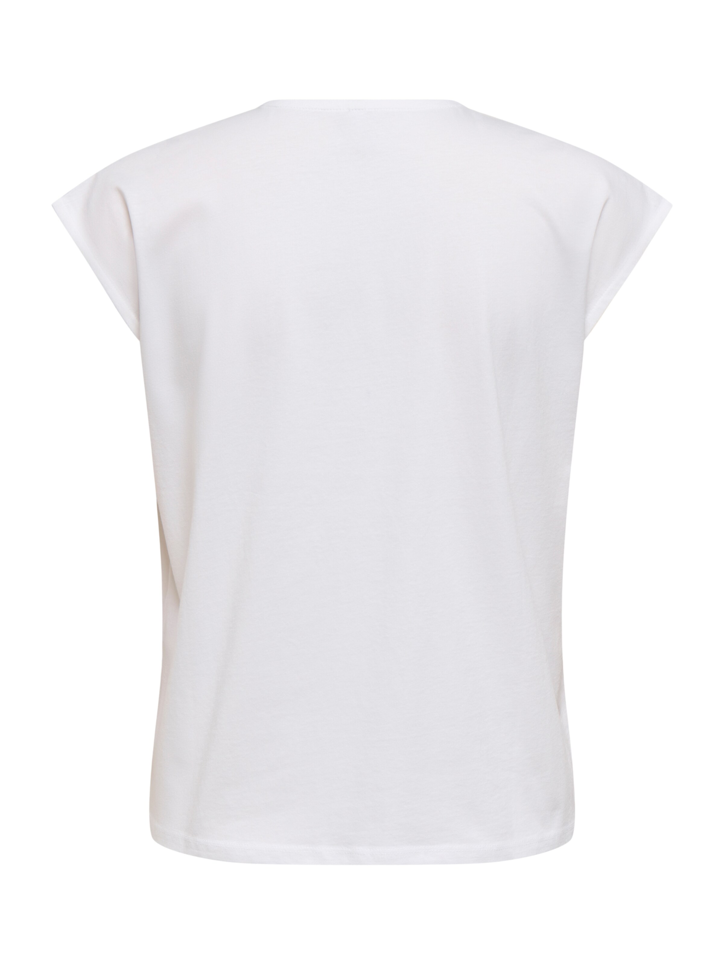 ONLY T-Shirt 'ONLELA' in Weiß