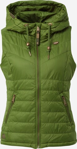 Gilet 'LUCINDA' di Ragwear in verde: frontale