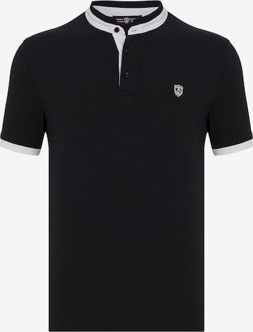 Jimmy Sanders T-shirt i svart: framsida