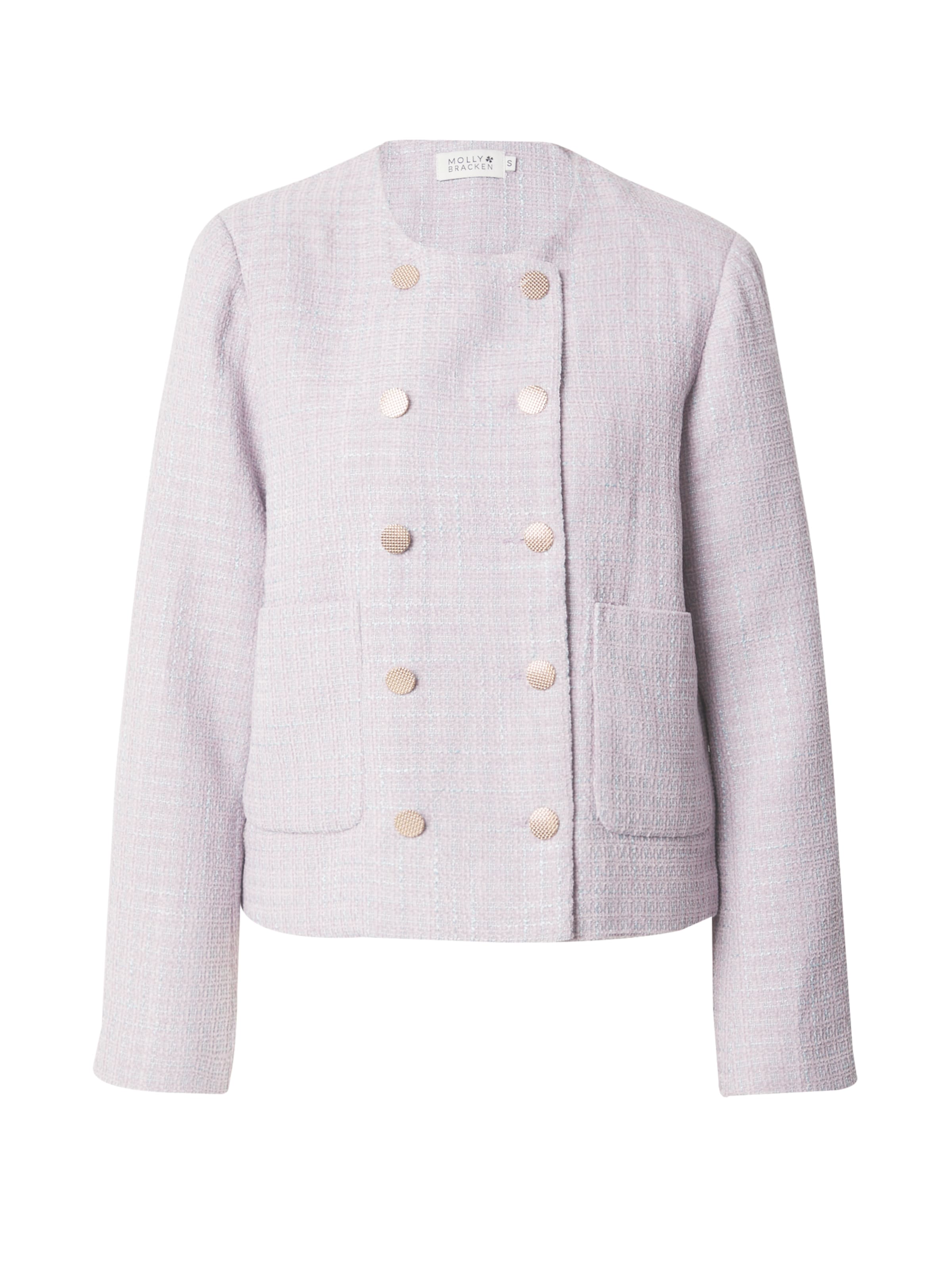 Veste mi-saison Molly BRACKEN en violet : devant