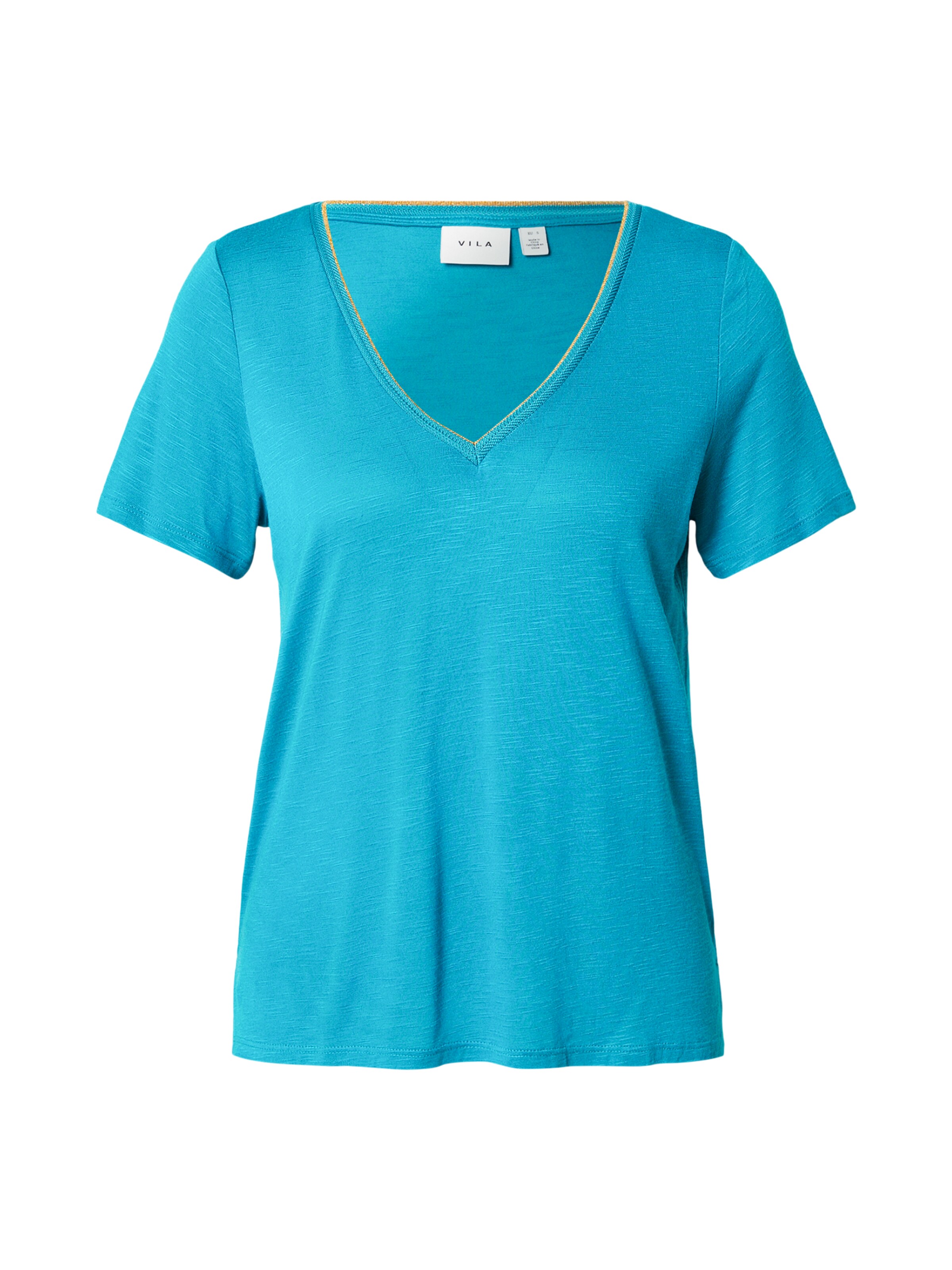 VILA Μπλουζάκι 'VINOEL' σε μπλε: μπροστά