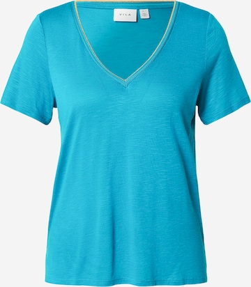 VILA Μπλουζάκι 'VINOEL' σε μπλε: μπροστά