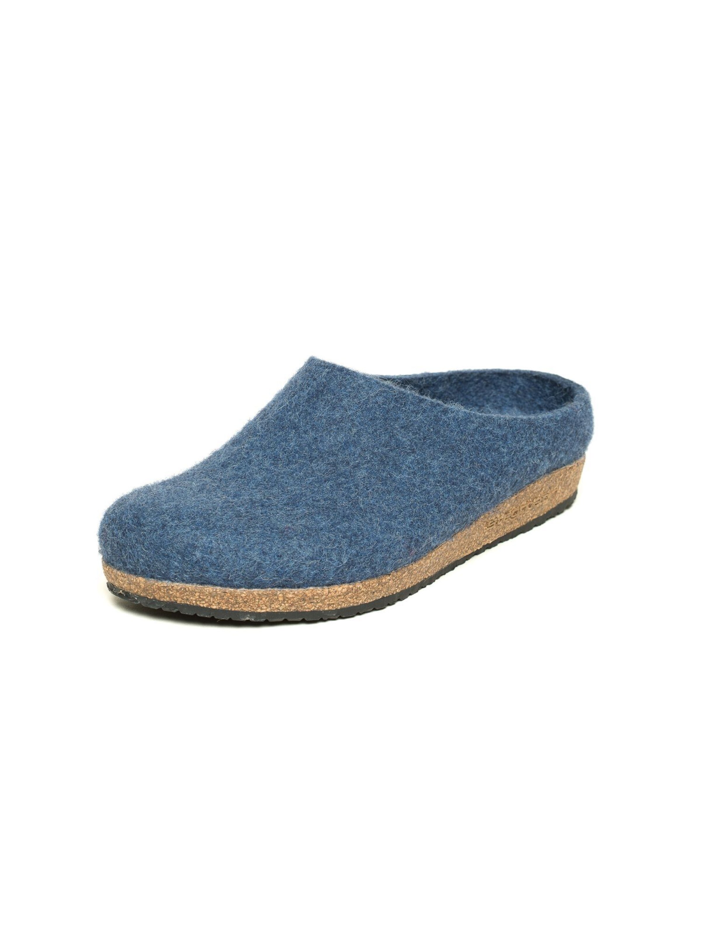 Stegmann Clogs 'Filzclogs Stegmann 208' in Blue: front