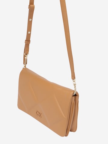 Calvin Klein Crossbody Bag in Brown: front
