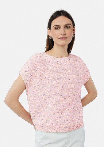 comma casual identity Trui in Roze: voorkant