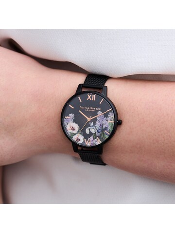 Olivia Burton Analog Watch in Black