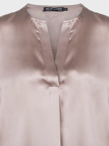 Chemisier SILK & CASHMERE en gris
