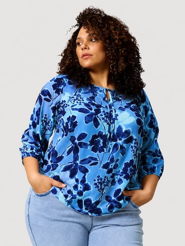 Zhenzi Blouse 'Kiara 1461' in Blauw