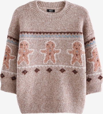 Next - Jersey en beige: frente