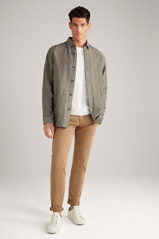 JOOP! Jeans Regular Fit Hemd 'Herold' in Grau