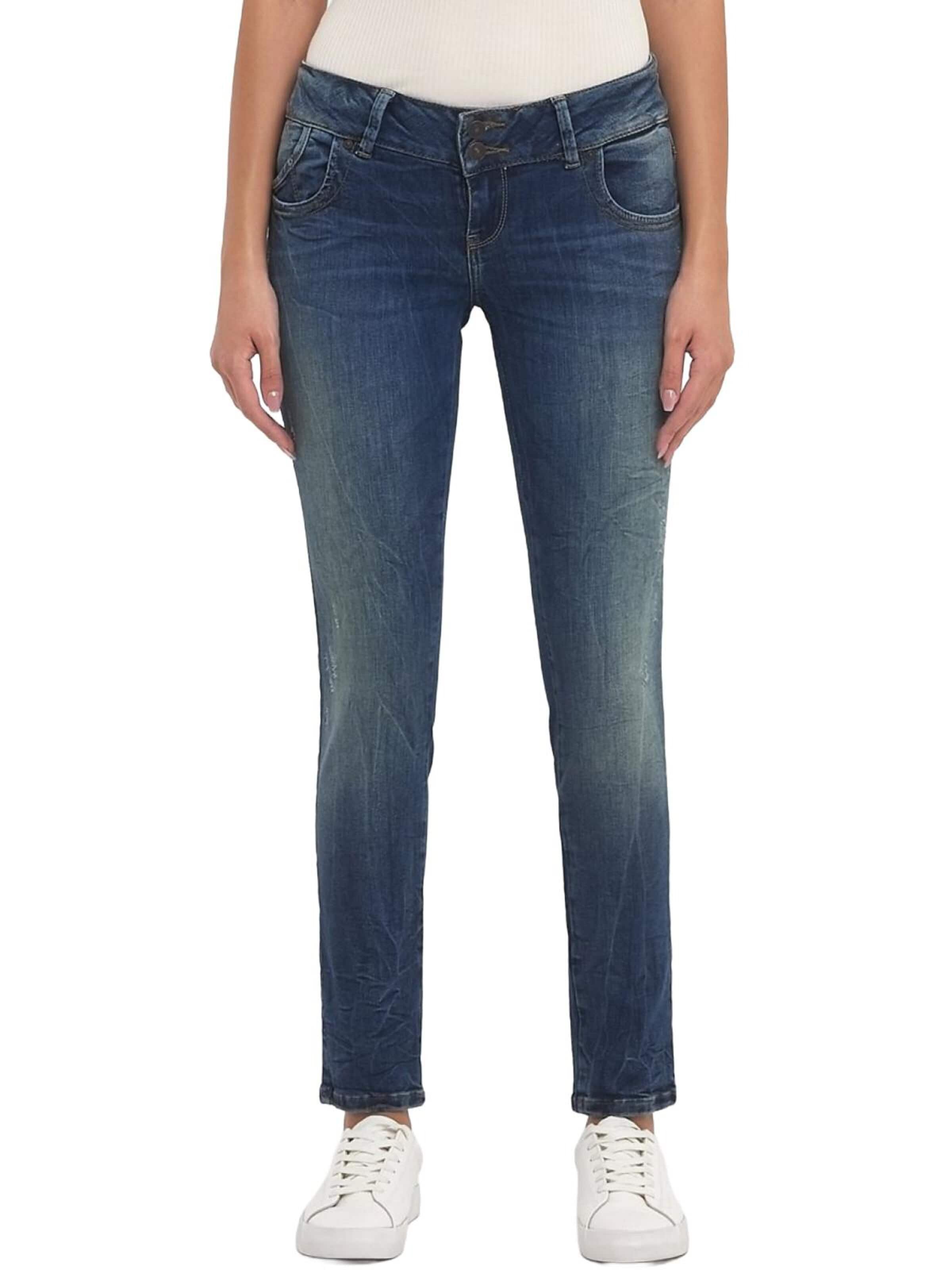 Skinny Jean 'Molly Skinny Jeans' LTB Jeans en bleu : devant