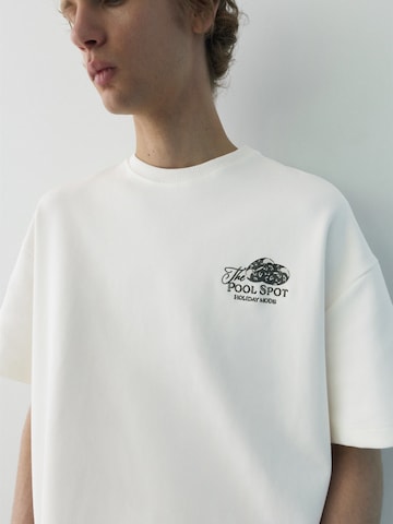 Pull&Bear Shirt in White