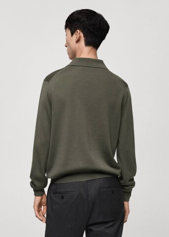 MANGO MAN Sweater 'Willys' in Green