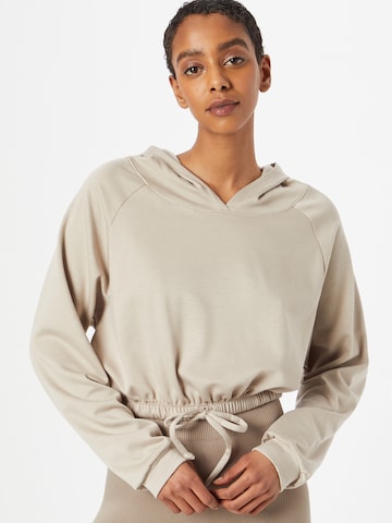 Onzie Sportief sweatshirt 'Cinch' in Grijs: voorkant