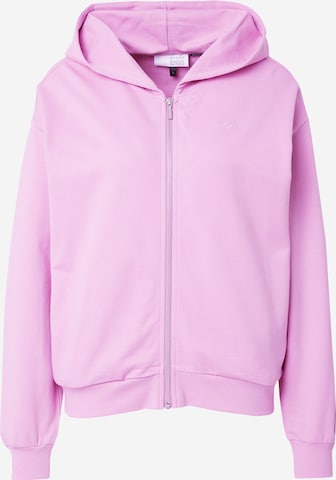 mazine - Sudadera con cremallera 'Florence' en lila: frente