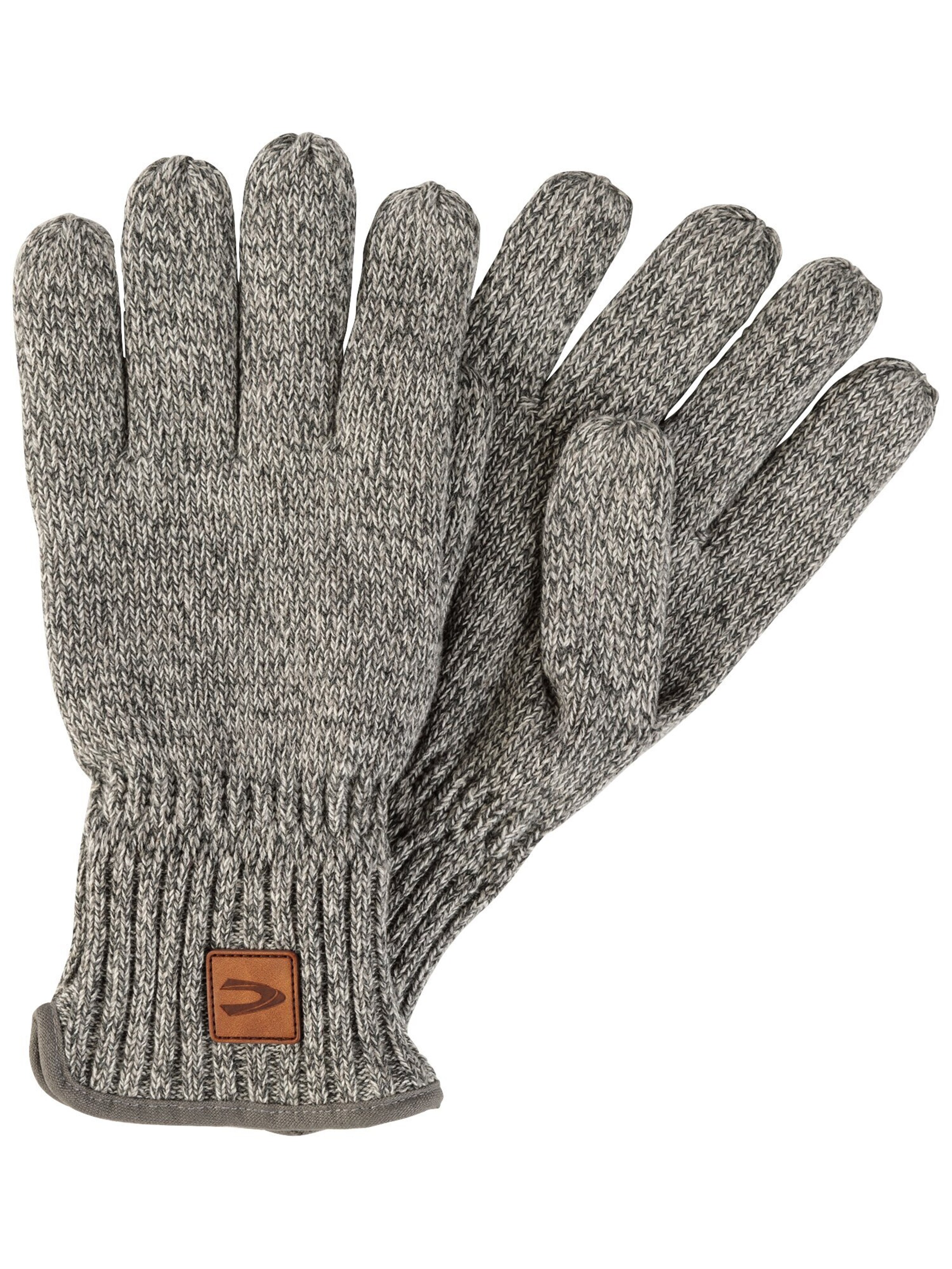 CAMEL ACTIVE Fingerhandschuhe in Grau: Vorderseite