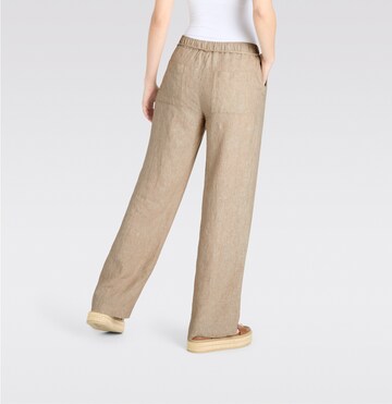 MAC Wide leg Pants in Beige