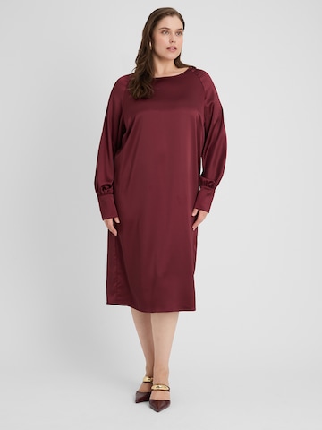 Guido Maria Kretschmer Curvy Платье 'Aurea' в Красный: спереди