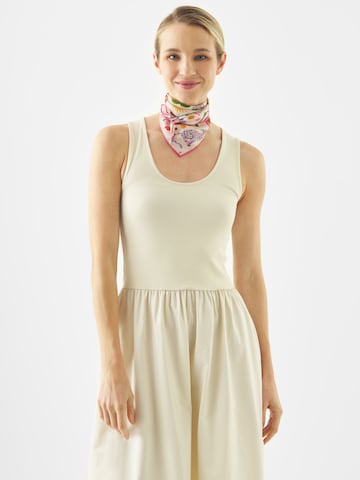 Foulard CODELLO en rose : devant