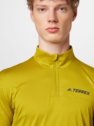 T-Shirt fonctionnel 'Multi ' ADIDAS TERREX en jaune