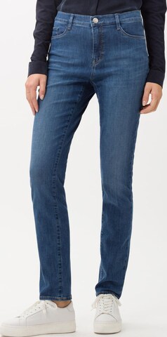 BRAX Regular Jeans 'Carola' in Blauw: voorkant