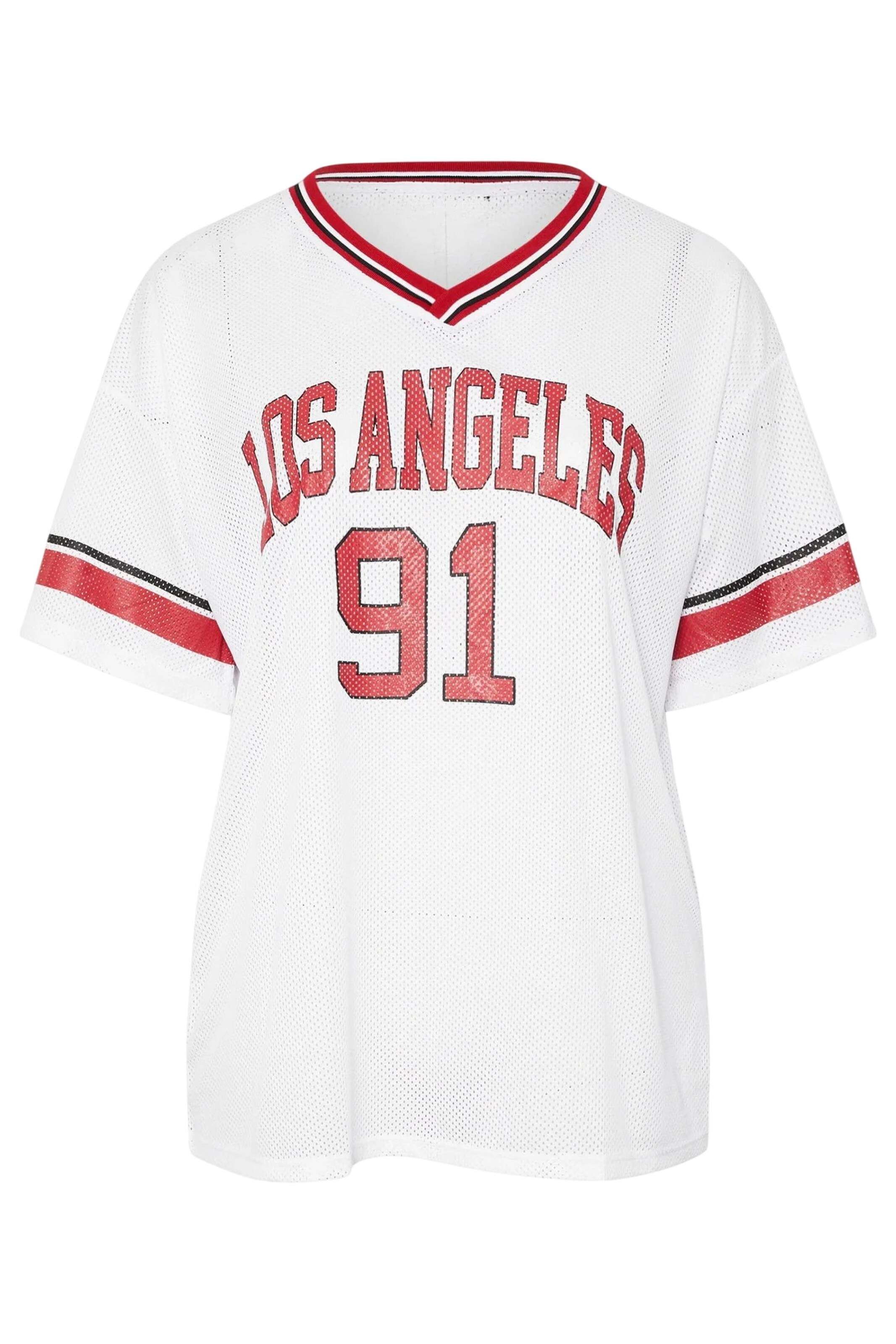 Shape Of You Shirt in Wit: voorkant