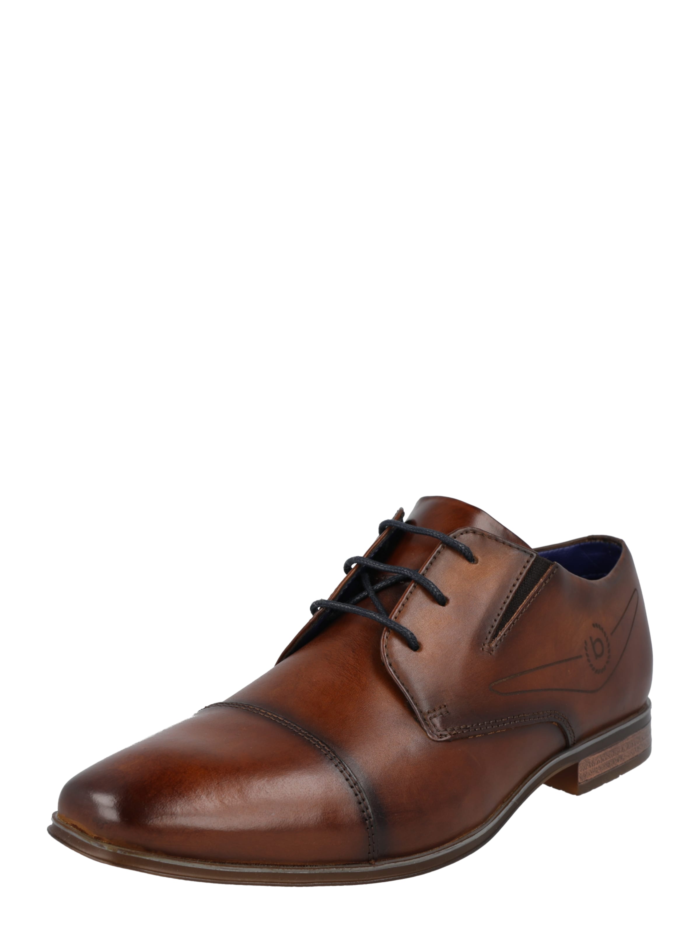 bugatti Šněrovací boty 'Morino' – hnědá: přední strana