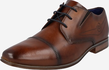 bugatti Lace-Up Shoes 'Morino' in Brown: front