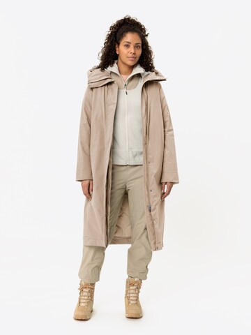 VAUDE Outdoormantel 'W Coreway CT' in Beige