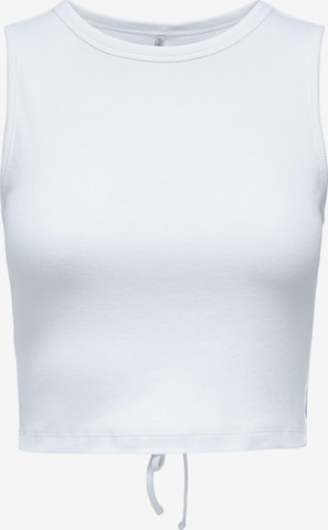 ONLY - Top 'MALIBU' em branco: frente