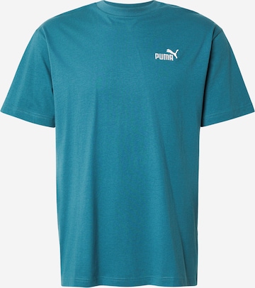 PUMA Koszulka funkcyjna 'ESS No. 1' w kolorze zielony: przód