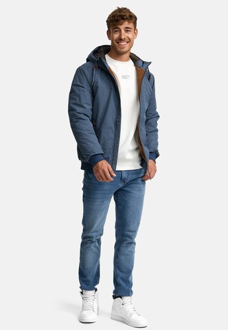 INDICODE JEANS Tussenjas in Blauw